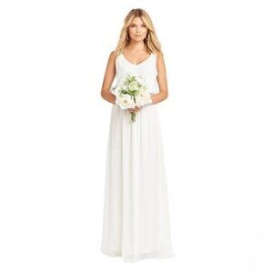 Show Me Your Mumu Kendall Maxi Dress - Wedding Cake Chiffon - New Withou…